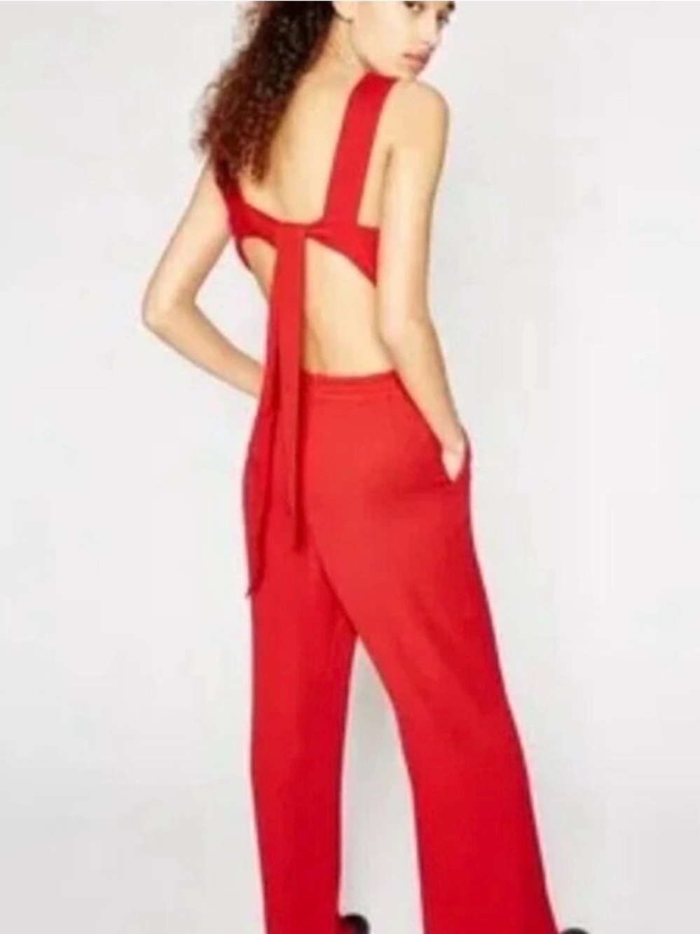 The Kooples red jumpsuit